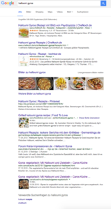 Suchergebnis für "Halloumi Gyros" auf Google