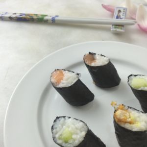 Selbstgemachtes Sushi