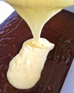 Brownie-Cheesecake Teigmasse