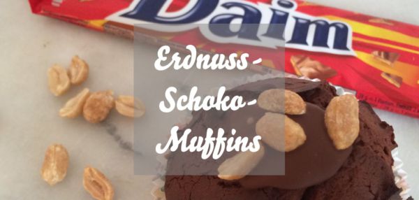 Erdnuss-Schoko-Muffins mit Karamell » Caros Küche