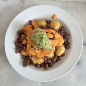 Totchos Supreme mit Guacamole