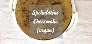Spekulatius-Cheesecake vegan mit Seidentofu