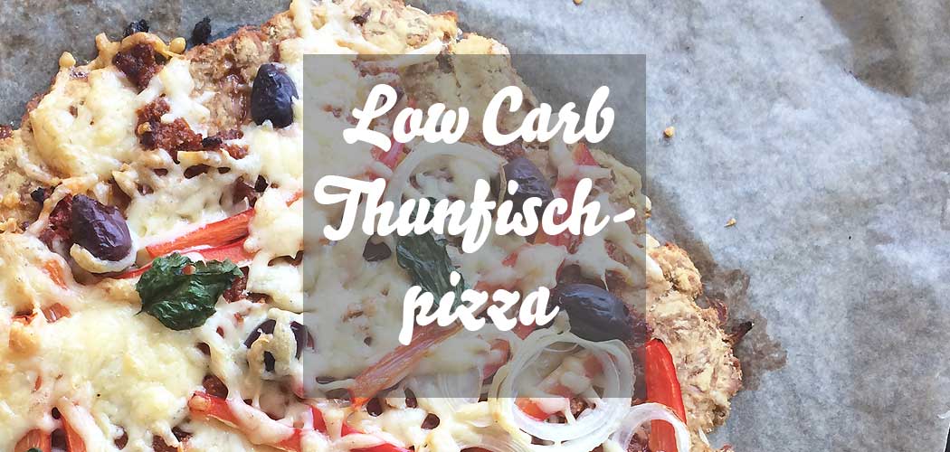 Low Carb Thunfischpizza