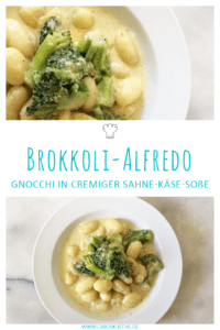 Cremige Alfredosoße mit Brokkoli & Käse