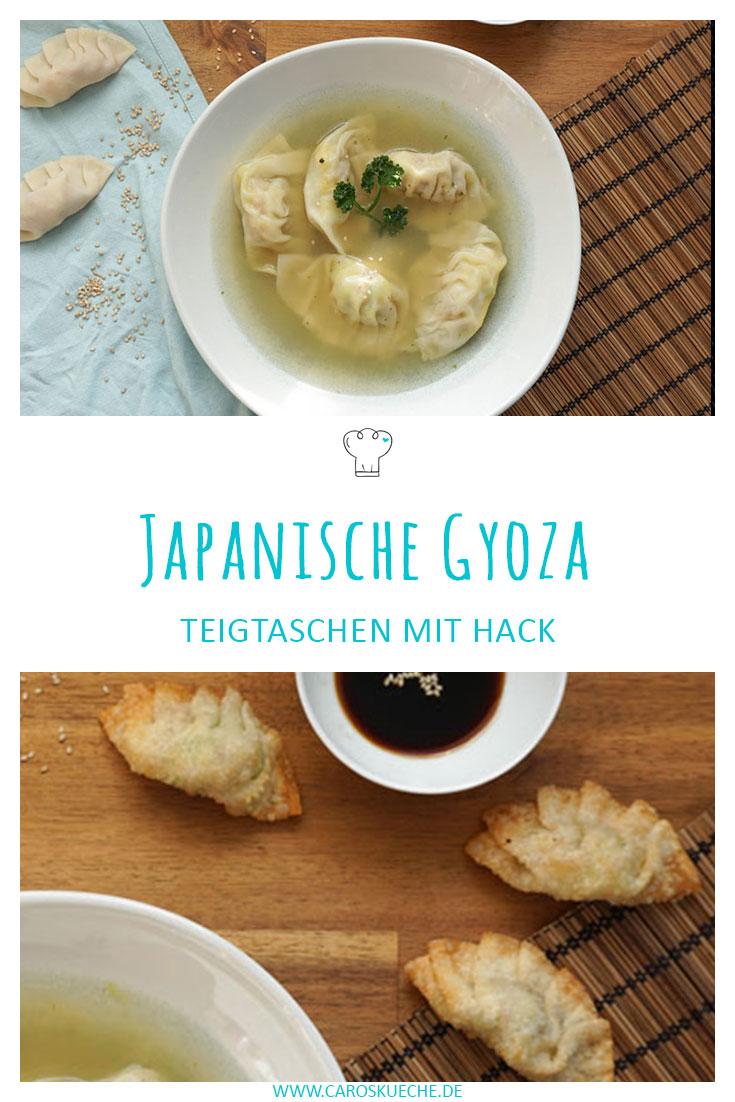 Japanische Gyoza » Rezept für Gyoza mit Hack