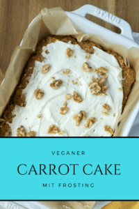 Carrot Cake vegan mit Frosting
