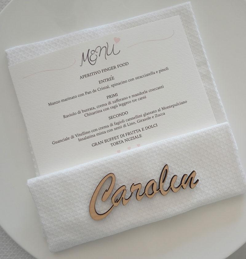 Hochzeit Menu Caros Kuche