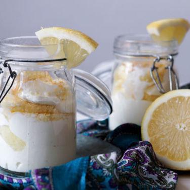 Dessert im Glas mit Zitrone & Mascarpone