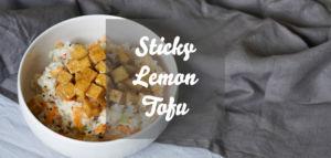 Sticky Lemon Tofu » knuspriges Zitronentofu