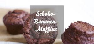 Schoko-Bananenmuffins » vegane Schokomuffins