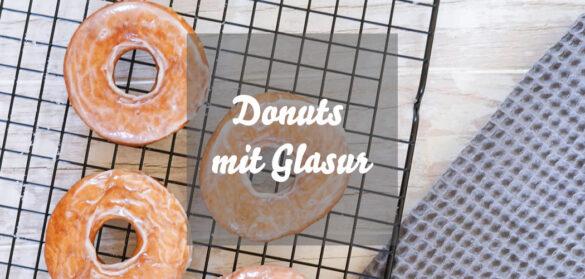 Donuts mit Glasur: einfaches veganes Rezept