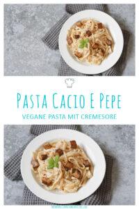 Pasta Cacio e Pepe » vegane Option