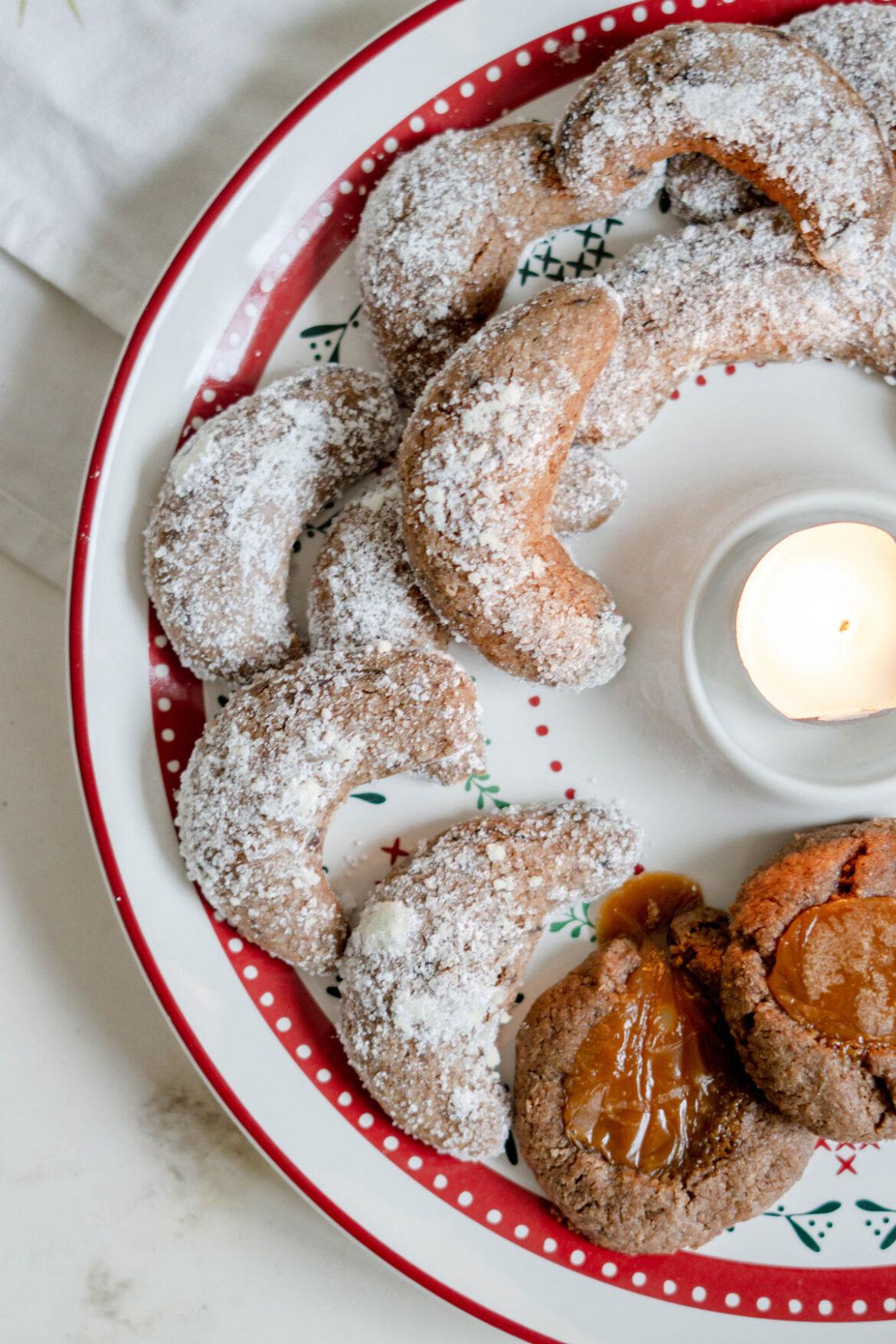 Schoko-Espresso-Kipferl: Köstliche Plätzchen » Caros Küche