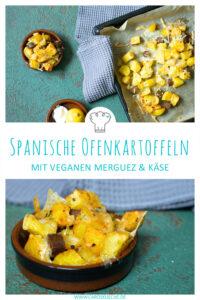 Spanische Ofenkartoffeln: Einfaches Rezept für spanische Backkartoffeln mit veganen Merguez
