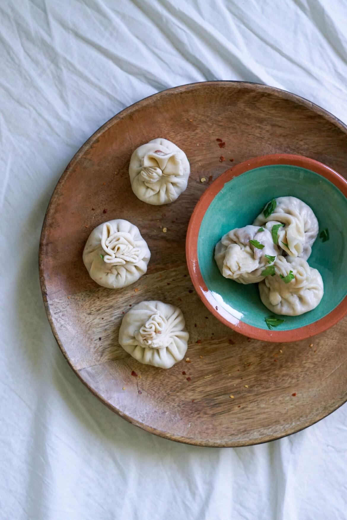 Khinkali (vegan) » Caros Küche