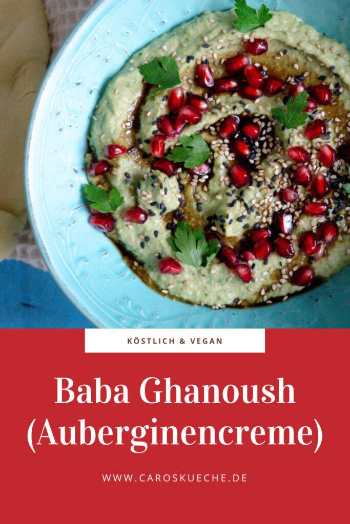 Rezept für Baba Ghanoush (Auberginencreme)