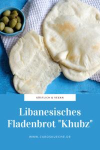 Libanesisches Fladenbrot Khubz: Einfaches & veganes Rezept