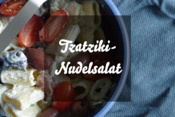 Tzatzki-Nudelsalat: veganes Rezept