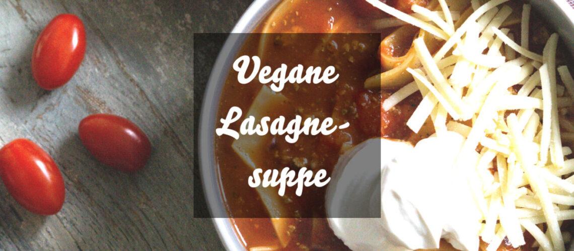 Vegane Lasagnesuppe
