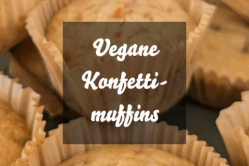 Vegane Konfettimuffins